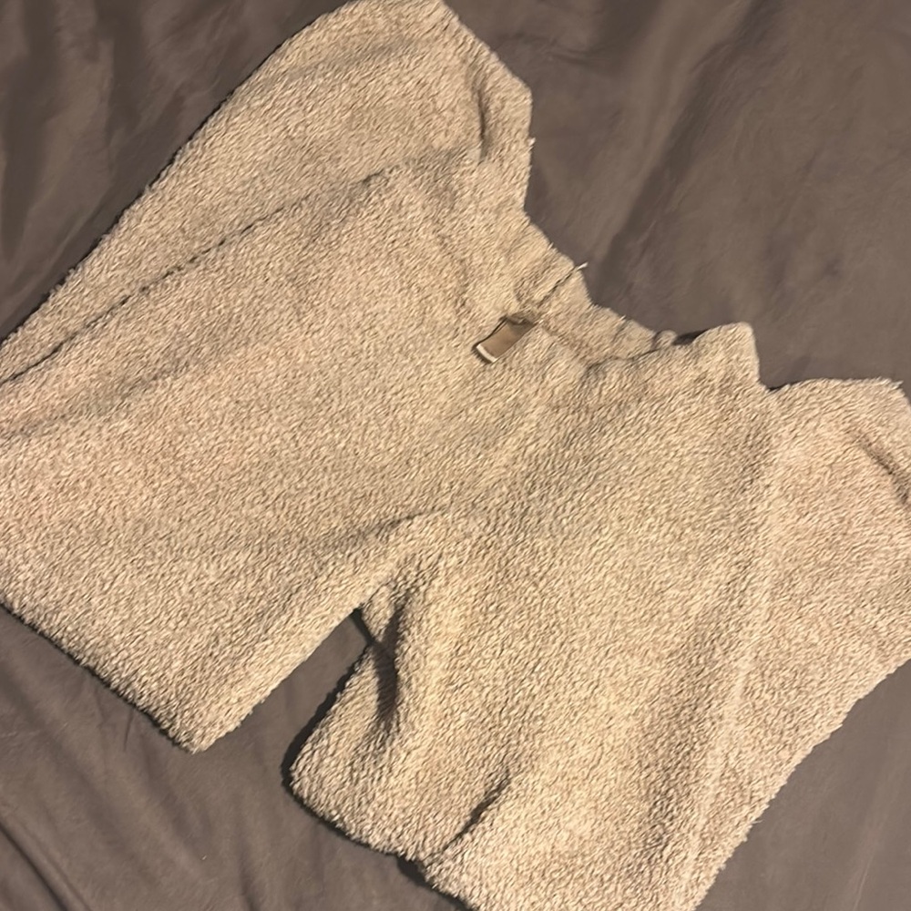 SKIMS Cream Cozy Track Pants